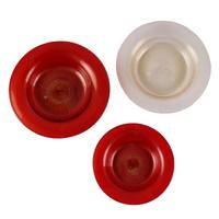 Gruppo di Tre Piatti in Vetro di Murano - Anni '70