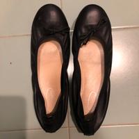 Ballerine in pelle nere n. 37