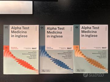 Alpha Test IMAT 2025 KIT DI PREPARAZIONE