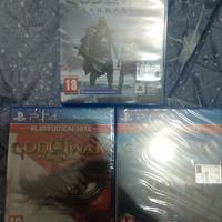 Set God of war ps4
