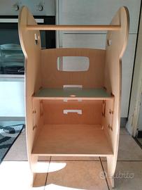 Torre montessoriana in legno