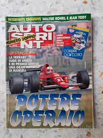 Autosprint 1989  Nigel Mansell su Ferrari 640