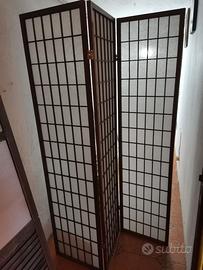 Paravento in legno