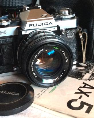 Fujica AX-5+ 50/1,6+135/2,5 EBC