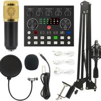 KIT REGISTRAZIONE PODCAST COMPLETO SET MICROFONO