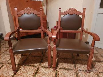 sedie da camera in legno 