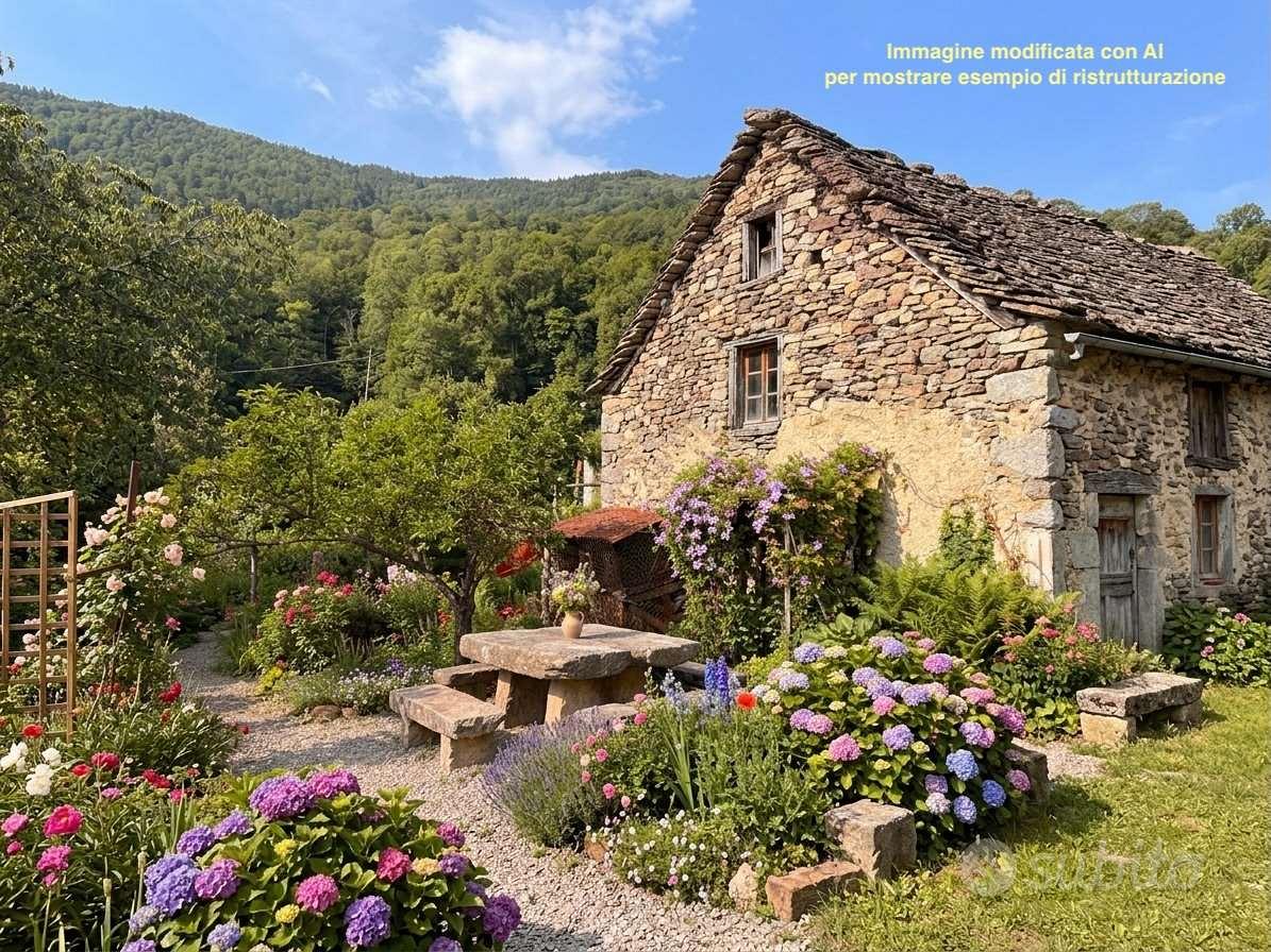 RUSTICO/STALLA DA RISTRUTTURARE CON VISTA AD ANDOS - Vista 4
