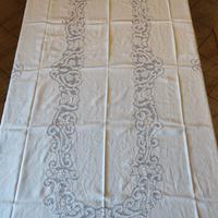 Tovaglia lino vero sfilato siciliano cinquecento