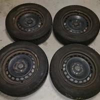 Cerchi in acciaio 15" VW AUDI SEAT SKODA