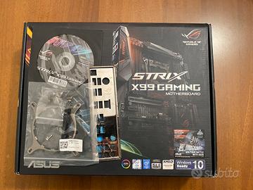 Asus Rog Strix X99 + i7 6800k + 32gb RAM + TPM 2.0