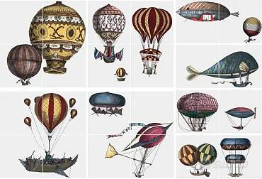 MACCHINE VOLANTI - PIERO FORNASETTI