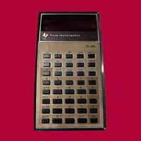 Calcolatrice vintage Texas Instruments TI-30