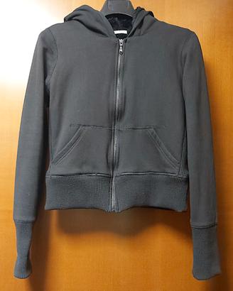 Giubbino imbottito con cappuccio. Nero. Taglia M.