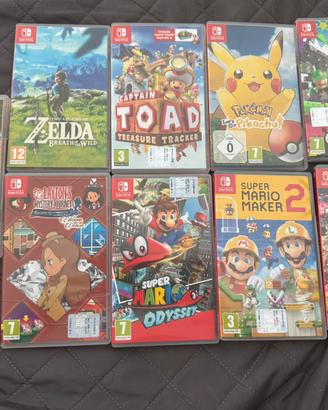 Giochi vari nintendo switch