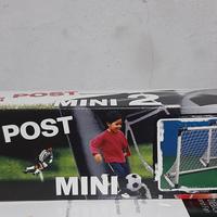 Set di due mini porte da calcio per bambini 