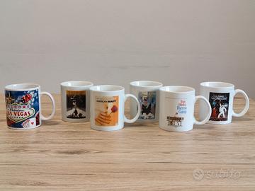 Set Tazze Cinema  (5 pz) + OMAGGIO Tazza Las Vegas