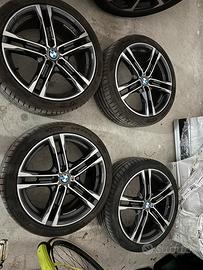 4 Cerchi BMW serie 1 M sport da 18" e 4 gomme