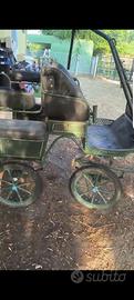 carrozza per doppio pony
