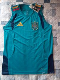 canottiera e pantaloncino da allenamento calcio  