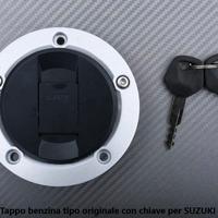 Tappo benzina tipo originale con chiave per SUZUKI