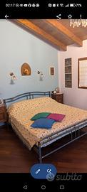 Struttura letto in ottone