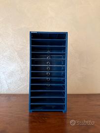 Porta cassette con molla