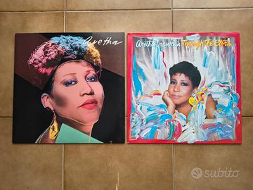 2 Lp ARETHA FRANKLIN dischi vinile originali