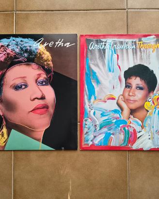 2 Lp ARETHA FRANKLIN dischi vinile originali
