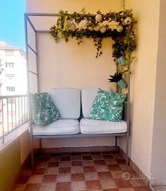 Salottino per balcone o giardino