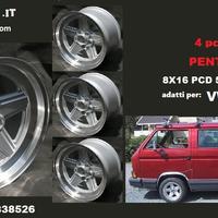 Cerchi AMG penta 8x 16 5x112 et11 Volkswagen T3