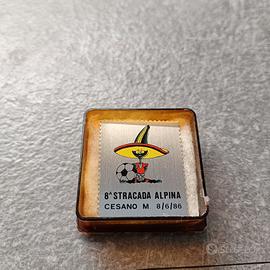 francobollo in argento 