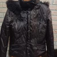 giubbotto donna marrone 