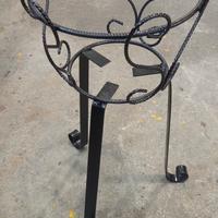 Portavaso ferro battuto 