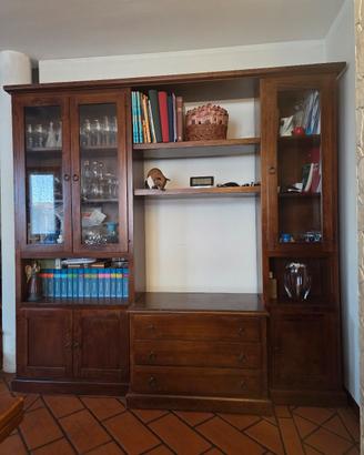 Mobile per soggiorno in stile arte povera 