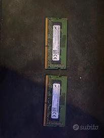 8GB di Ram 2x4GB
