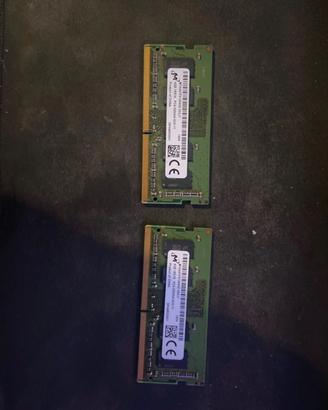 8GB di Ram 2x4GB