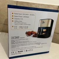 Friggitrice ad aria doppia resistenza 5,5L