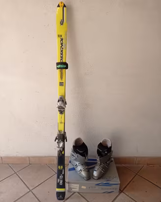sci rossignol e scarponi lange
