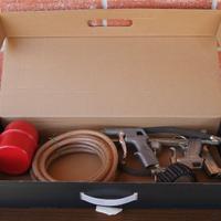 Set accessori per compressore, attacco a baionetta