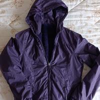 giubbino viola con inbottitura donna