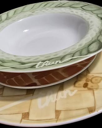 Servizio piatti Thun linea abbracciAMI (18  pezzi)