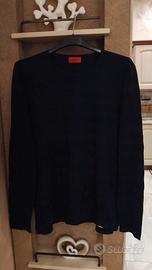 MAGLIONE DONNA DI VISCOSA E COTONE BRAND HUGO BOSS