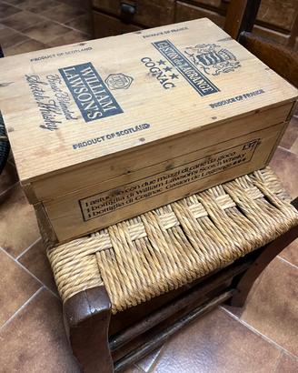 Cassetta in legno vintage