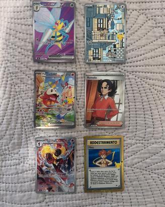 Pokemon lotto carte pokemon varie