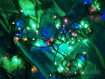 Luci di natale colorate