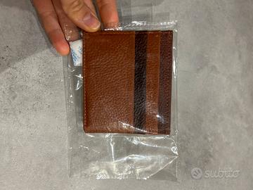 Portatessere uomo in vera pelle