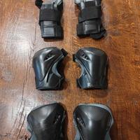 KIT PROTEZIONE BAMBINO BICI PATTINI "ROLLERBLADE"