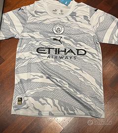 Maglia Manchester City Taglia S Bianca