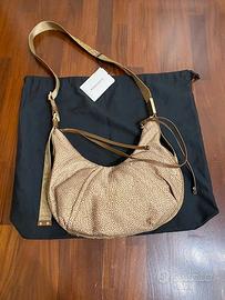 Borsa Borbonese hobo fold small oro