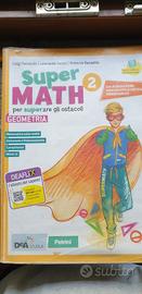 libro Supermath 2 aritmetica + geometria isbn 9788